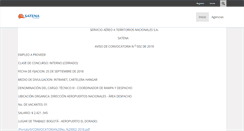 Desktop Screenshot of intranet.satena.com.co